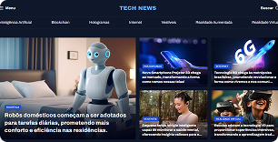 Capa do projeto portal de noticias